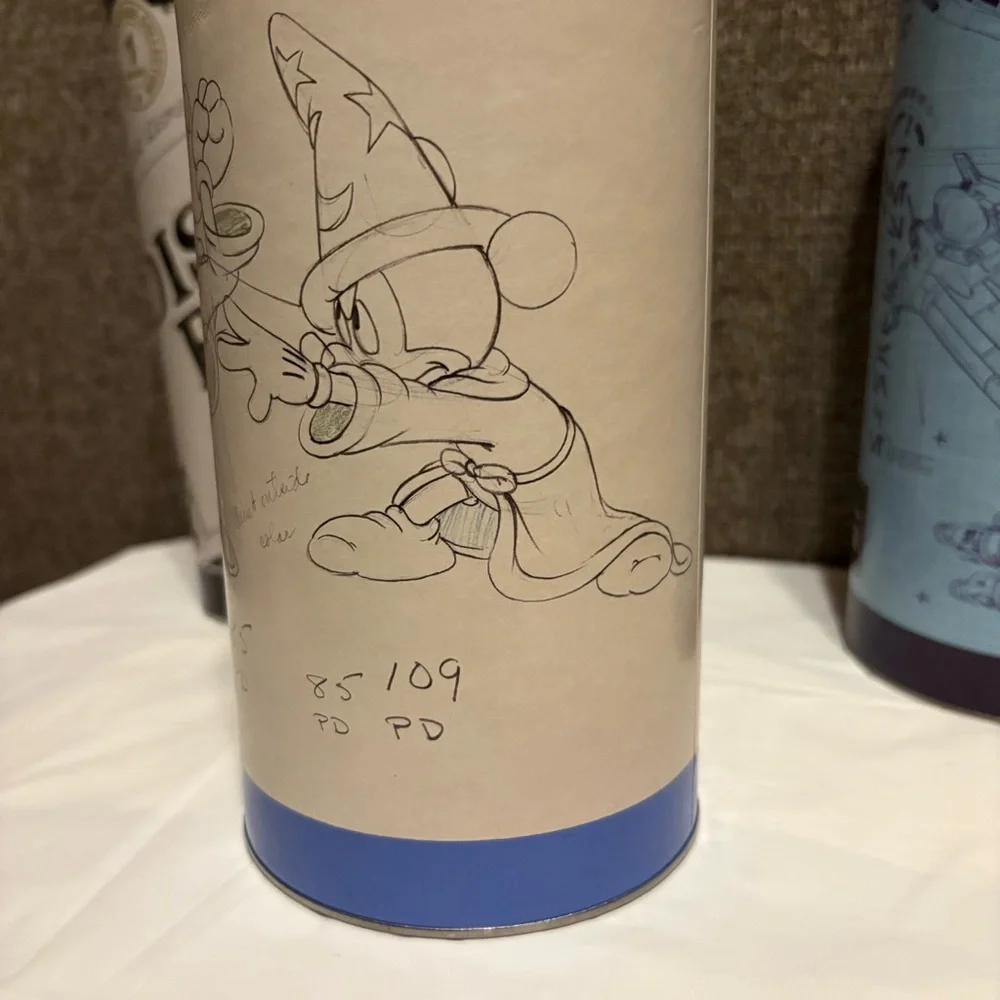 Disney Store‎ Disney Studios Collectible Canister Set of 3 Artsy Mickey Mouse